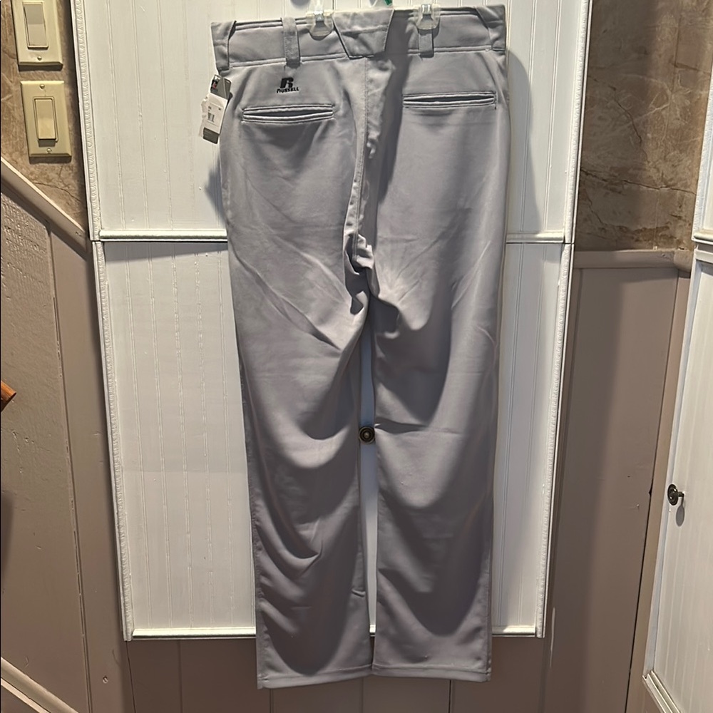 Russell Athletic Gray Baseball Pants